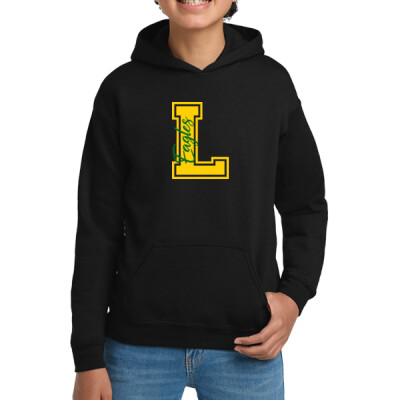 Liberty Eagles Big L Youth Hoodie D102y Thumbnail