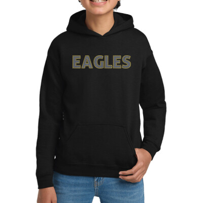 Liberty Eagles Circle Youth Hoodie D104 Thumbnail
